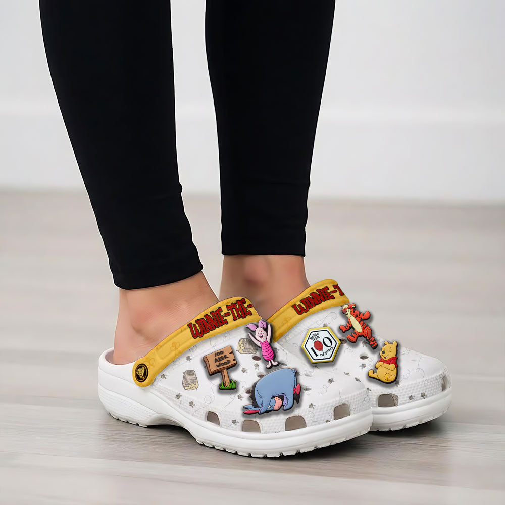 Winnie-the-Pooh 100th Anniversary Custom Clogs – TMTHU3032