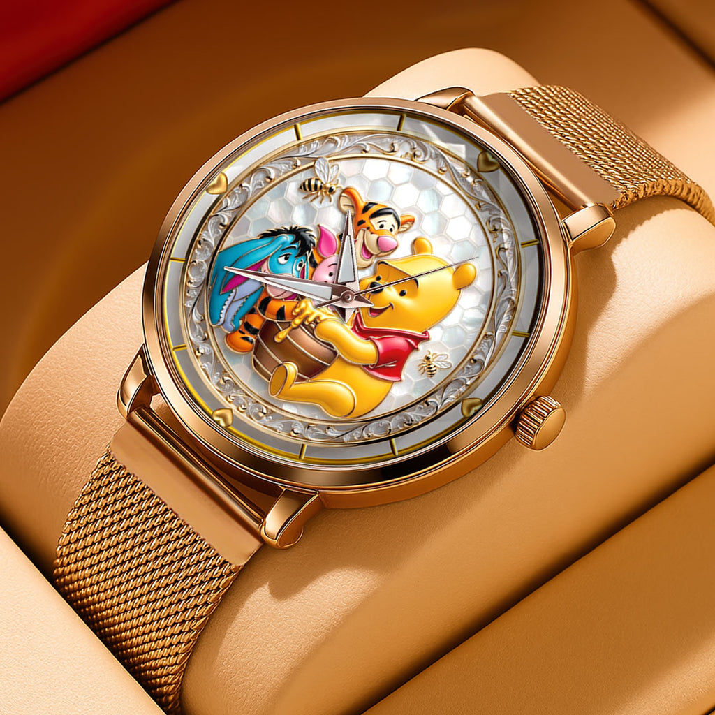 Winnie-the-Pooh 100th Anniversary Mesh Strap Quartz Watch – VANDH5016