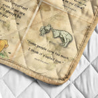 Winnie-the-Pooh 100th Anniversary 2026 Quilt Blanket – TMTHU3793