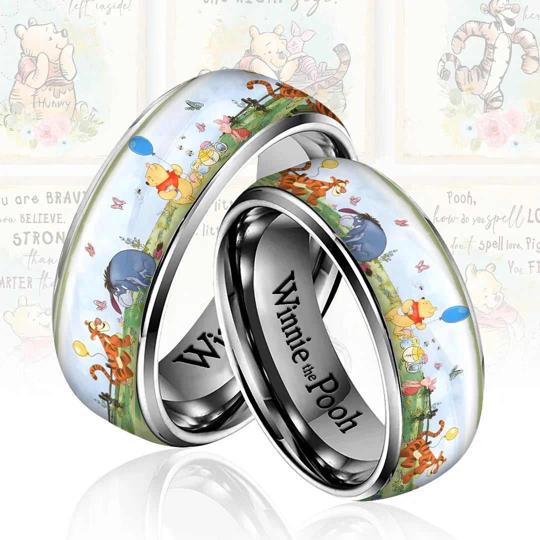 Winnie-the-Pooh Custom Alloy Ring – HOATT20942