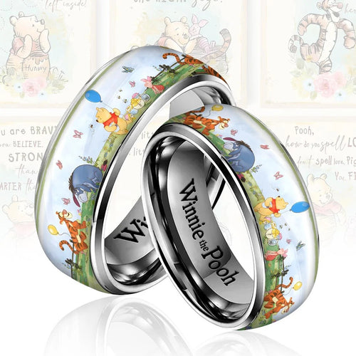 Winnie-the-Pooh Custom Alloy Ring – HOATT20942