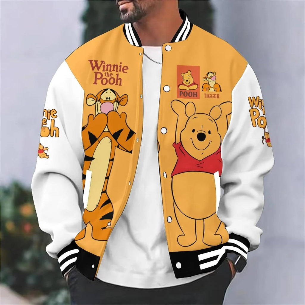 Personalized Winnie-the-Pooh Varsity Jacket – HOATT20747