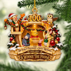 Winnie-the-Pooh Custom Shape 2-side Printed Acrylic Ornament – HOATT21406
