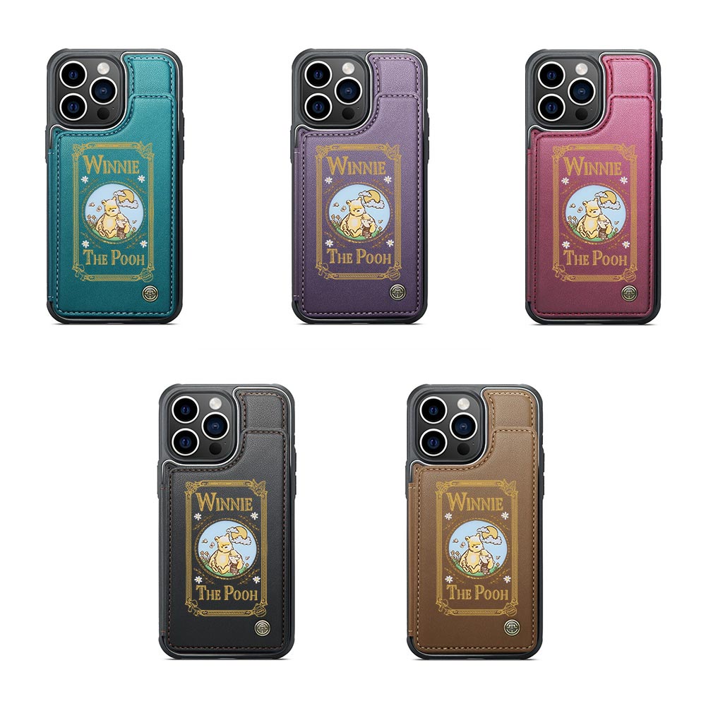 Winnie-the-Pooh Leather Wallet Phone Case – HOATT18028