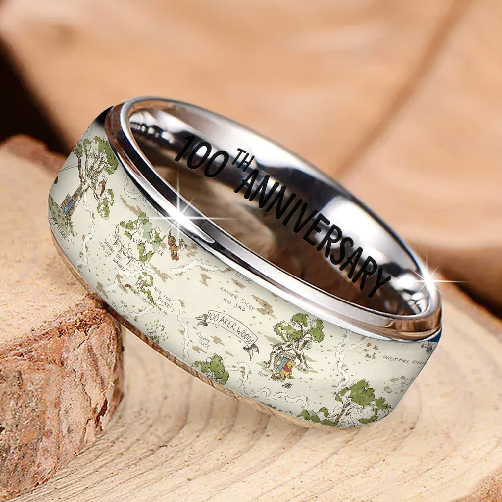 Winnie-the-Pooh 100th Anniversary Custom Alloy Ring – GNE5786