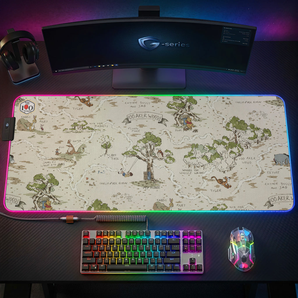 Winnie-the-Pooh 100th Anniversary Custom Gaming Desk Mat – GNE7837