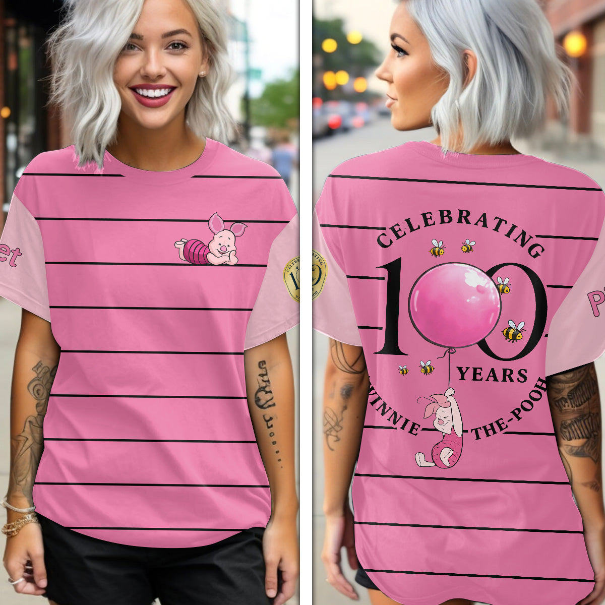 Winnie-the-Pooh x Piglet 3D Apparel – GNE4926