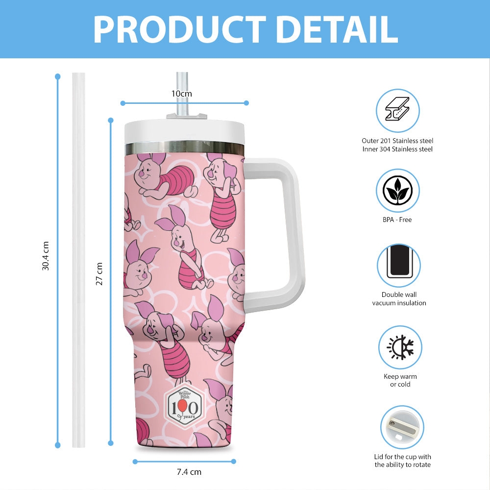 Winnie-the-Pooh x Piglet 100th Anniversary 40oz Tumbler – GNE5694