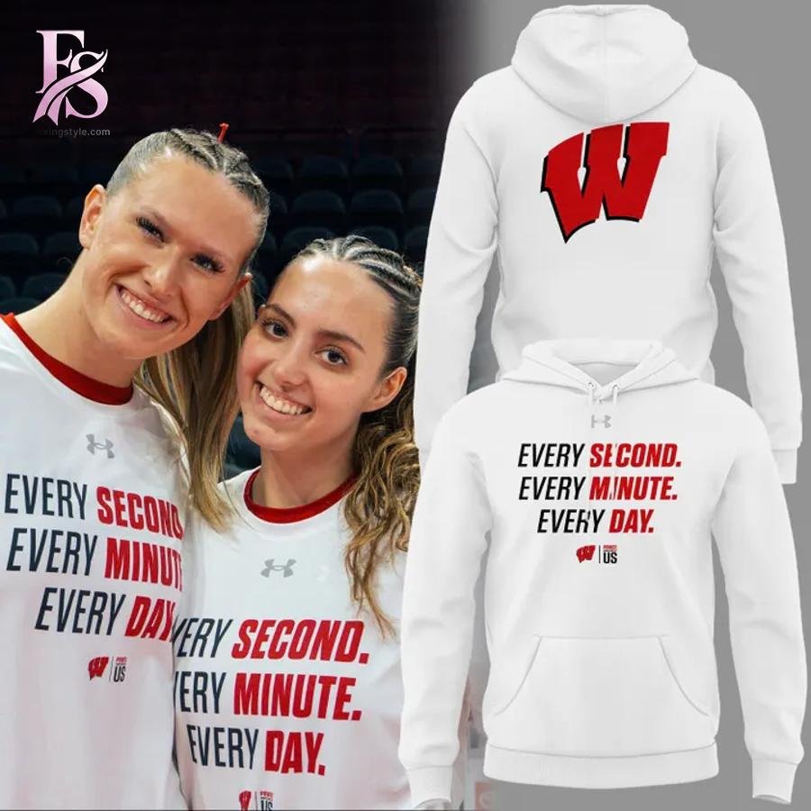 Wisconsin Badgers Basketball Every Day Hoodie