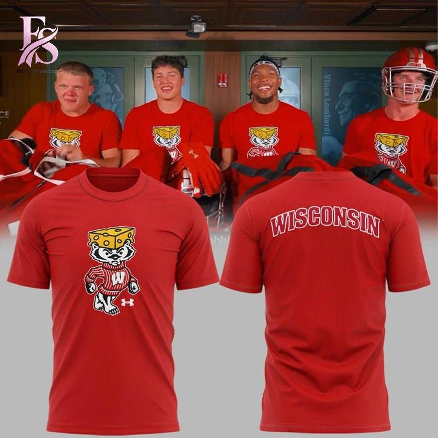 Wisconsin Badgers Cheesehead Bucky Shirt