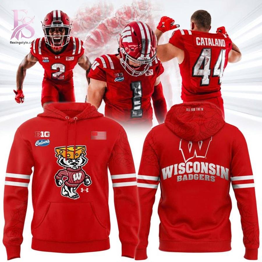 Wisconsin Badgers Football New 2026 Hoodie
