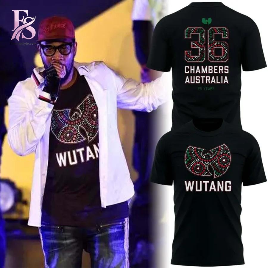Wu Tang Chambers Australia 25 Years Shirt