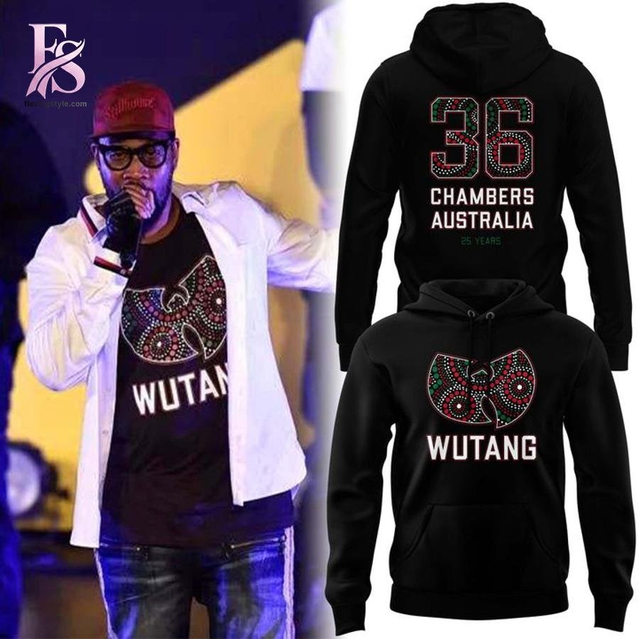 Wu Tang Chambers Australia 25 Years Shirt