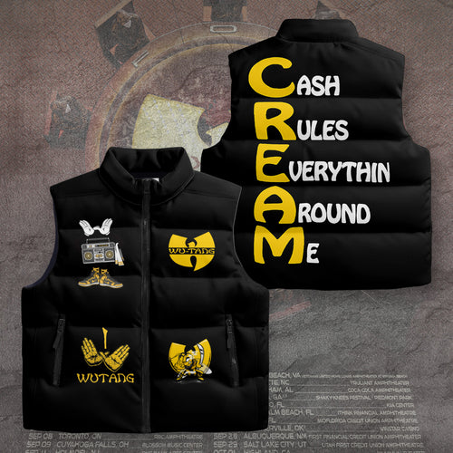 Wu-Tang Clan The Final Chamber 2026 3D Sleeveless Down Jacket – GNE5652