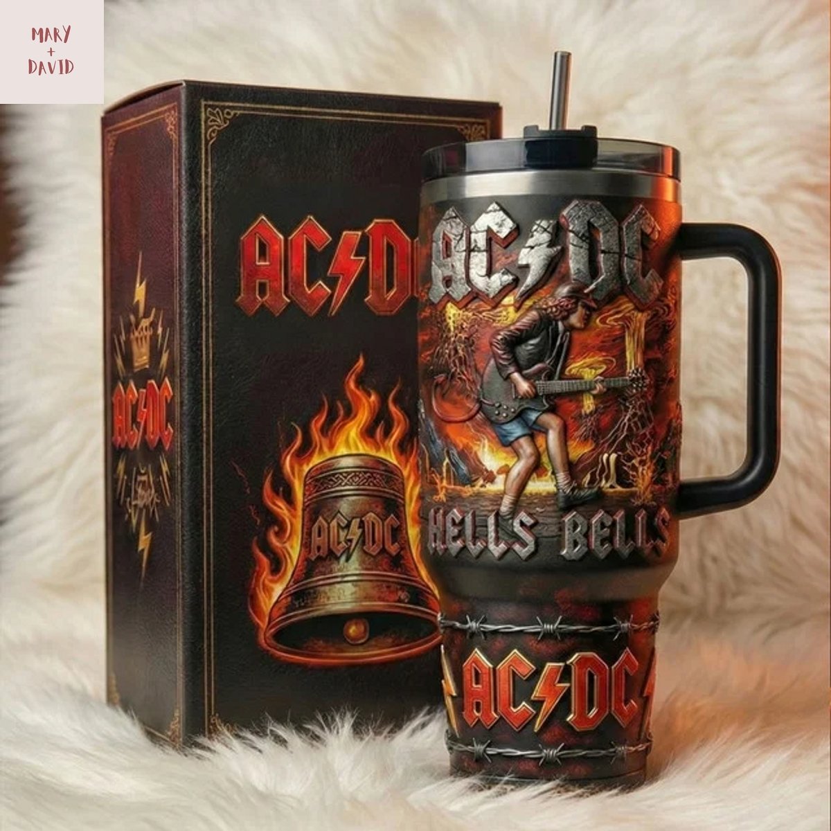 AC DC Hell Bells Tumbler