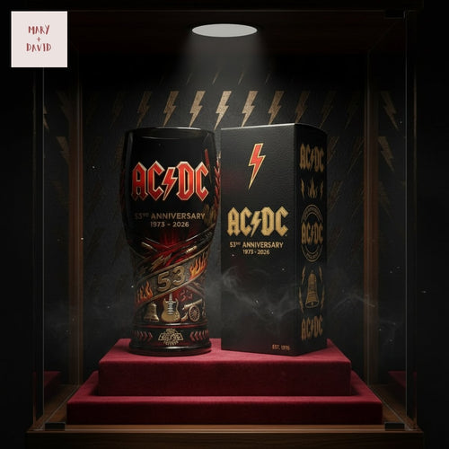 ACDC 53rd Anniversary 1973-2026 High Voltage Beer Glass
