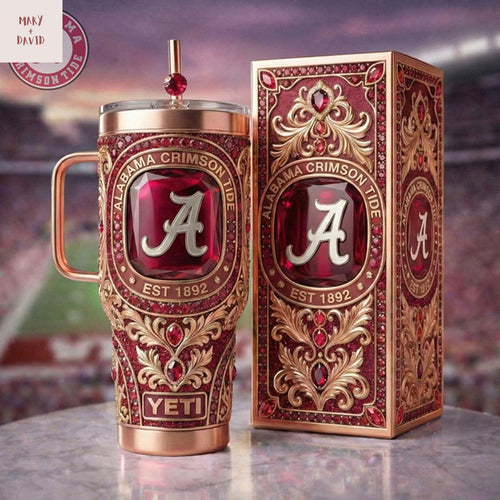 Alabama Crimson Tide Est 1892 Tumbler