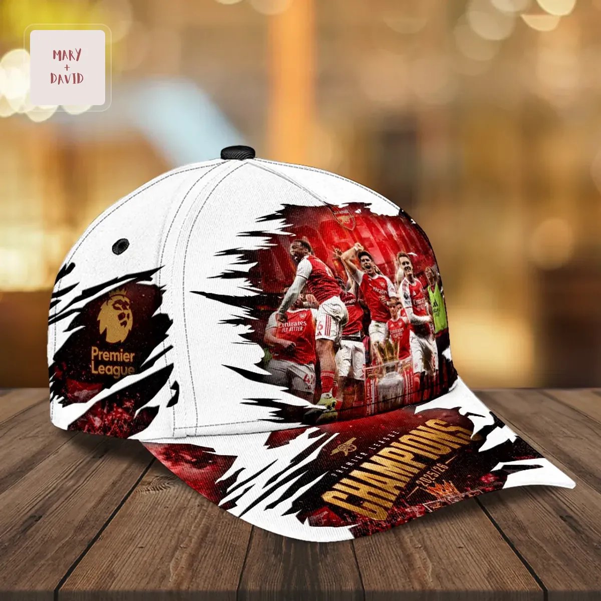 Arsenal FC Premier League Champions 2025/26 Commemorative Cap