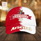 Arsenal FC Premier League Champions 2025/26 Commemorative Classic Cap