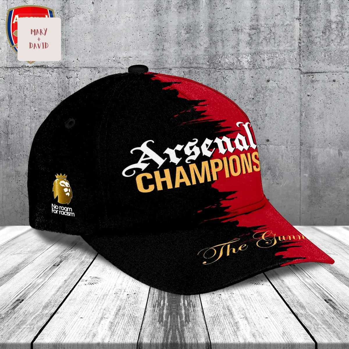 Arsenal FC Premier League Champions 25/26 Commemorative Football Fan Classic Cap