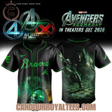Atlanta Braves x Avengers Doomsday 2026 Doctor Doom Jersey