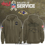 Baltimore Ravens Salute To Service Limited Edition Shirt