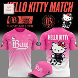Bay FC Hello Kitty Exclusive Football Fan 3D T-Shirt