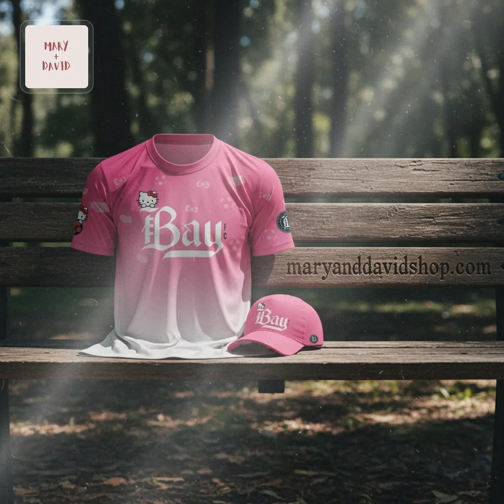 Bay FC Hello Kitty Exclusive Football Fan 3D T-Shirt