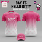 Bay FC Hello Kitty Exclusive Football Fan 3D T-Shirt