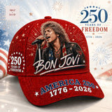 Bon Jovi 250 Years Of Freedom Commemorative Cap