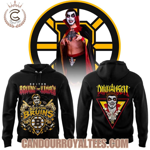 Boston Bruins x Danhausen WWE Friday Night Hoodie