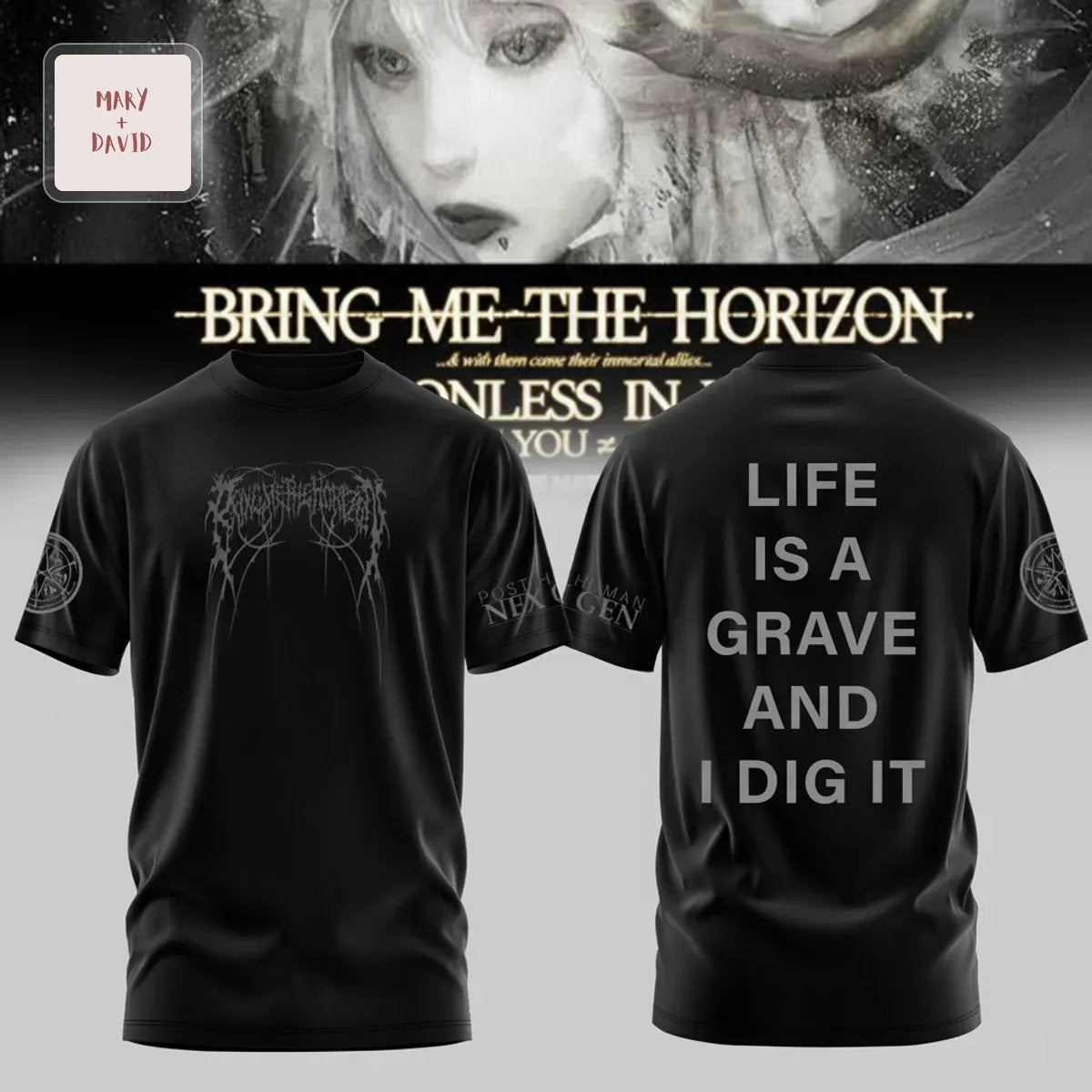 Bring Me The Horizon Post Human Nex Gen 3D T-Shirt