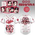 BTS Chicago Cubs “BTS IS BACK” SWIM Limited Edition Baseball Jersey