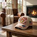 Buc-ee’s 250th Anniversary USA Patriotic Distressed Vintage Baseball Cap