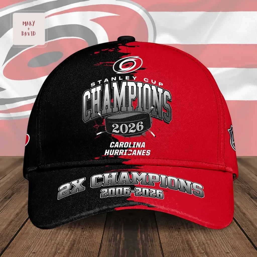 Carolina Hurricanes 2026 Stanley Cup Champions Commemorative Cap