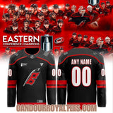 Carolina Hurricanes NHL Eastern Conference Champions 2026 Hockey Jersey