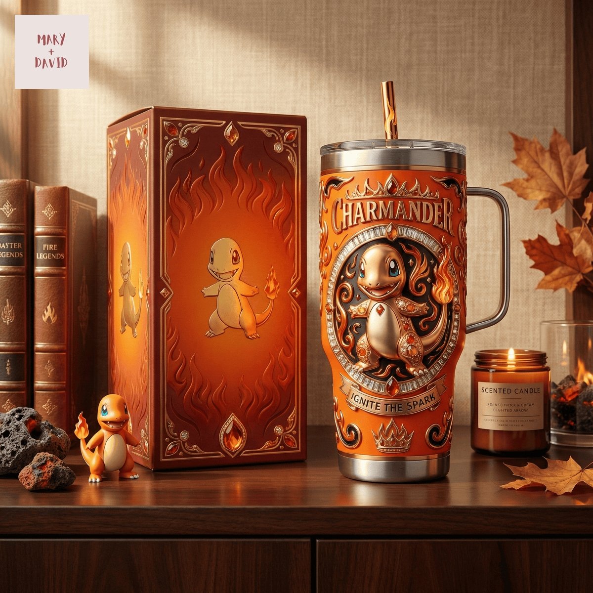 Charmander Ignite The Spark 40Oz Tumbler