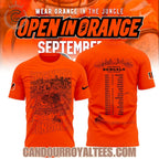 Cincinnati Bengals Open In Orange Shirt