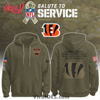 Cincinnati Bengals Salute To Service Limited Edition Shirt