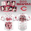 Cincinnati Reds BTS ‘SWIM’ Collection Baseball Jersey