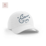 Conan Gray Signature Script Logo White Baseball Cap