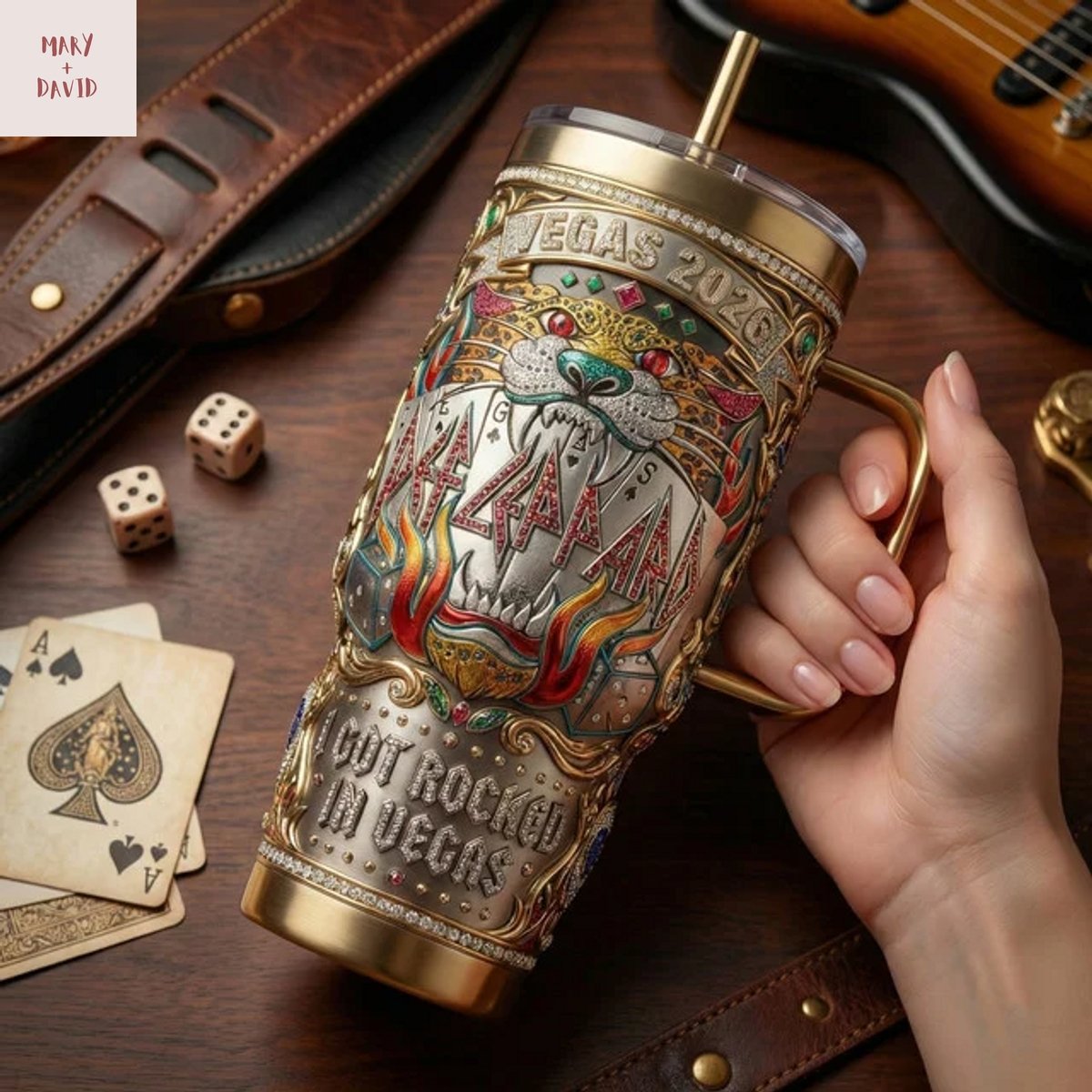 Def Leppard I Got Rocked In Vegas Tumbler