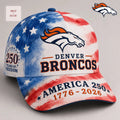 Denver Broncos NFL 250 Years Of Freedom Commemorative Cap