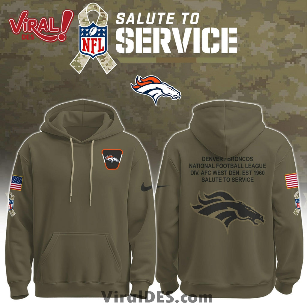 Denver Broncos Salute To Service Limited Edition Shirt