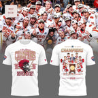 Denver Pioneers 2026 Men’s Ice Hockey National Champions 3D T-Shirt - White