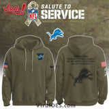 Detroit Lions Salute To Service Limited Edition Shirt