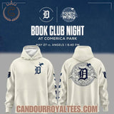 Detroit Tigers Book Club Night Hoodie