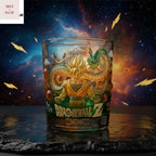 Dragon Ball Z Saiyan Legacy Goku Shenron 40Th Anniversary Whiskey Glass