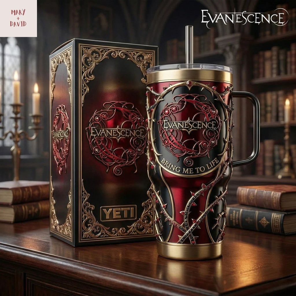 Evanescence Bring Me To Life Tumbler