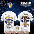 Findland 2026 IIHF Ice Hockey World Champions Tshirt, Hoodie
